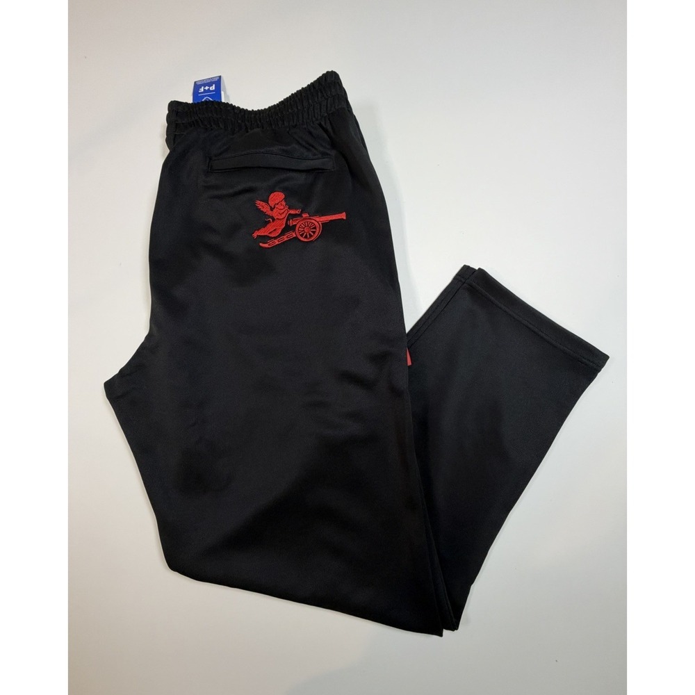 Adidas Arsenal FC Places + Faces Track Pants Black Bottoms Men's Size XL NWT